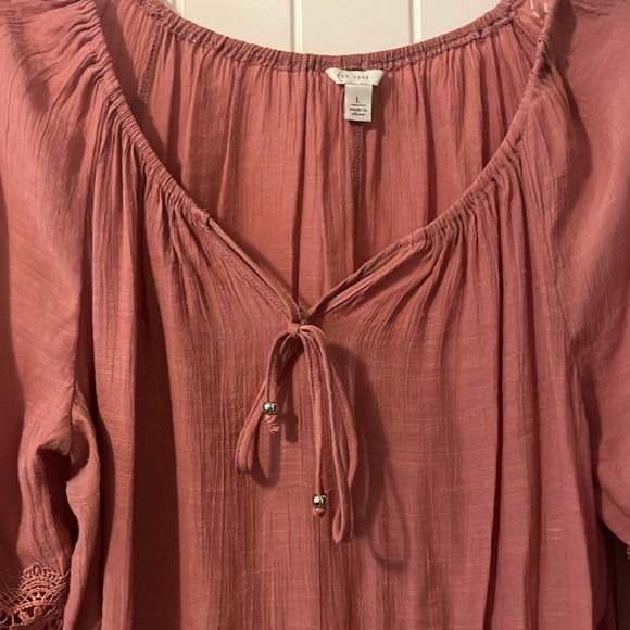 Cato ladies mauve Large blouse - Picture 3 of 6